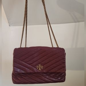 Tory Burch chevron leather shoulder bag